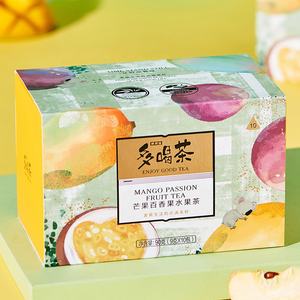 果香天堂，百香果绿茶，优质散叶混合茶，中等含咖啡因绿茶 - Product Image 4
