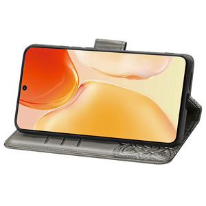 เคสโทรศัพท์แบบฝาพับลายดอกไม้นูนสำหรับ VIVO S12 X80 X70 V15 X60 V23 Pro <span class=keywords><strong>5G</strong></span> เคส S10e S10 S7 S9e หนัง PU Y97 - Product Image 2