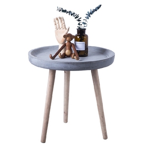 Pot <span class=keywords><strong>de</strong></span> jardin en fibres naturelles, effet terrarium, <span class=keywords><strong>avec</strong></span> jambes en <span class=keywords><strong>bois</strong></span> - Product Image 6