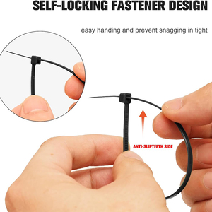 YDSL товары равны образцу высокотемпературная нейлоновая кабельная стяжка 15 дюймов 100 шт./пакет пластиковая кабельная стяжка - Product Image 3