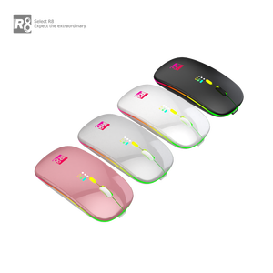 R8 <span class=keywords><strong>2025</strong></span> Mới Bán Buôn 4D 2.4G Bluetooth Không Dây Chuột Chơi Game Với Tình Trạng Pin - Product Image 3