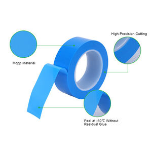 <span class=keywords><strong>Film</strong></span> <span class=keywords><strong>de</strong></span> polypropylène <span class=keywords><strong>de</strong></span> couleur bleue résistant à <span class=keywords><strong>la</strong></span> chaleur à haute température caoutchouc naturel pas <span class=keywords><strong>de</strong></span> ruban adhésif <span class=keywords><strong>de</strong></span> reliure <span class=keywords><strong>de</strong></span> cerclage MOPP résiduel - Product Image 2