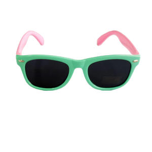 Gepolariseerde <span class=keywords><strong>UV</strong></span>-Bescherming Kinderen Zonnebril Silicagel Veiligheid Jongens En Meisjes Zonnebril Aangepaste Kinderen Zonnebril - Product Image 1