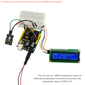 Módulo de <span class=keywords><strong>sensor</strong></span> de temperatura digital <span class=keywords><strong>DS18B20</strong></span> de prueba de temperatura ambiental cuantitativa - Product Image 5