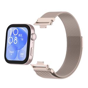 רצועה מגנטית + שעון עבור huawei שעון עבור huawei 3 צמיד נירוסטה - Product Image 2