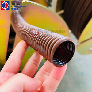 Machine d'extrusion de tuyaux électriques en PVC à double couleur haute vitesse, 2 couches, PE PP PVC, 9-50 <span class=keywords><strong>mm</strong></span>, tuyau de drainage en PVC - Product Image 2