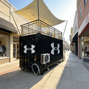 Cuisine Contemporaine Entièrement Équipée en Conteneur Maritime pour Café-Bar avec Conception Robuste et Durable et Optimisation de l'Espace - Product Image 5