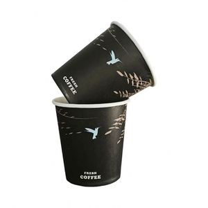 2.5oz 3oz 6oz <b>8oz</b> 9oz 12oz Hot Selling Custom Printed Disposable <b>Coffee</b> Beverage Paper <b>Cup</b> - Product Image 4