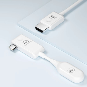 <span class=keywords><strong>Adaptateur</strong></span> sans fil de type C Cs7 pour récepteur <span class=keywords><strong>HDMI</strong></span> et prolongateur audio-vidéo pour <span class=keywords><strong>iPhone</strong></span> iPad Pro Macbook TV Moniteur et <span class=keywords><strong>téléphone</strong></span> - Product Image 3