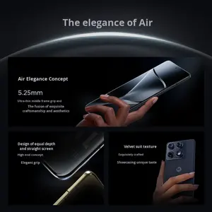 Smartphone 5G Moto X70 Air Pro 2026, Snapdragon 8 de 5e génération, Vidéo double 8K, 3.5 °   Stabilisation par IA du cardan, écran plat 1,5K de 6,78 pouces - Product Image 3