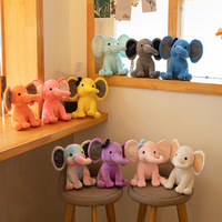 Peluche apaisante pour bébé en forme d'éléphant, super douce, 31-50 cm, jouet de sommeil mignon