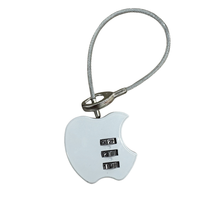 Cadenas numérique durable et personnalisable avec mot de passe, design Apple, OEM ODM, pour bagages, en alliage de zinc