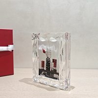 Cadre photo en verre taillé en diamant de 6 pouces, effet glace, pour décoration intérieure et mariage, directement de l'usine