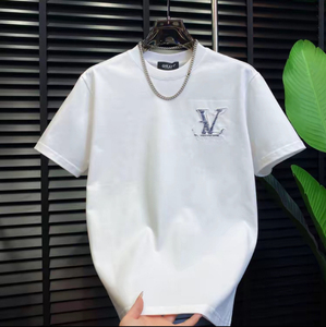 Camiseta de Algodón de Manga Corta, Pantalones Cortos de Verano, Ropa para Hombre, Camiseta para Hombre - Product Image 4