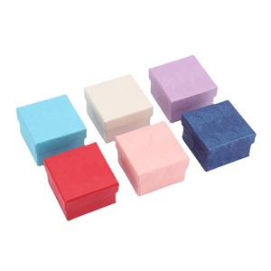 Custom Luxury Ring Jewelry Gift Packaging Box with Small Lid Rigid Paper Logo for Earrings <strong>Jewellery</strong> <strong>Storage</strong> - Product Image 4