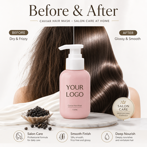 <span class=keywords><strong>Masque</strong></span> Capillaire au Caviar Marque Blanche 150ml – Nourrissant en Profondeur, Brillance et Douceur, Soin Réparateur Salon, <span class=keywords><strong>Cheveux</strong></span> Souples et Soyeux - Product Image 2