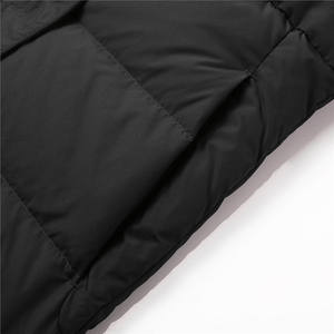 Veste bomber longue imperméable pour homme, taille plus, col montant, à capuche, tissée, pour l'extérieur, directement de l'usine au Bangladesh - Product Image 6