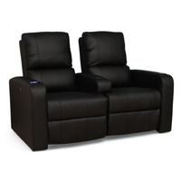 Fauteuil inclinable confortable rotatif de canapé de cinéma à domicile avec repose-pieds porte-gobelet électroluminescent