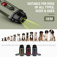 Répulsif Canin Ultrasonique Étanche 2 Modes, Anti-Aboiement, Batterie Rechargeable, Lampe Torche LED Portable – Vente en Gros