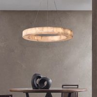 Lustre nuage-marbre LED dimmable de style français, luxe léger, en acier inoxydable, moderne et minimaliste, pour salon et chambre à coucher