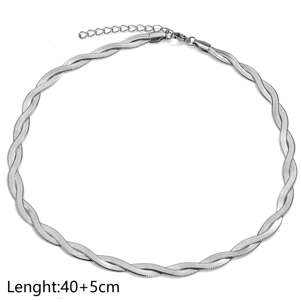 Argent 2 couches (Collier)