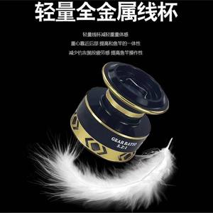 รอกตกปลาโลหะ Ztc279 ขนาด 120 โครงสร้างแข็งแรงสูงสำหรับการตกปลาชายทะเล - Product Image 3