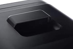 8/10 л Черный портативный холодильник-термобокс для автомобиля и дома с функциями охлаждения и подогрева - Product Image 2