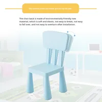 Chaise et tabouret pour enfants Marmot pour utilisation en maternelle