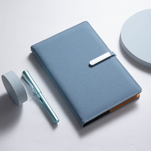 Libreta de Tapa Blanda de Cuero A5 con Hebilla Magnética de Tela, <span class=keywords><strong>Diario</strong></span> con Logotipo Personalizado, Libreta para Escribir a Mano, Regalos Personalizados. - Product Image 3