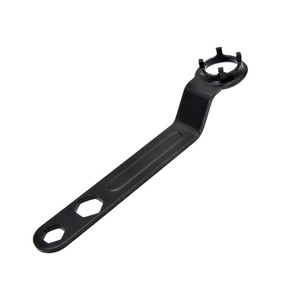 Angle Grinder Wrench 1 1/4 In Metric Single End High Carbon Steel Industrial Grade Serrated Jaw - Product Image 5