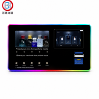 Distributeur de parfum intelligent de bureau BH avec écran tactile LCD, éclairage RGB, pour centres commerciaux et hôtels, distributeur d'échantillons en libre-service, SDK, paiement par pièces