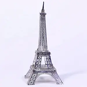 Montagem De Metal Personalizado Puzzle Torres Torre Eiffel Modelo Kits 3d Jigsaw Toy