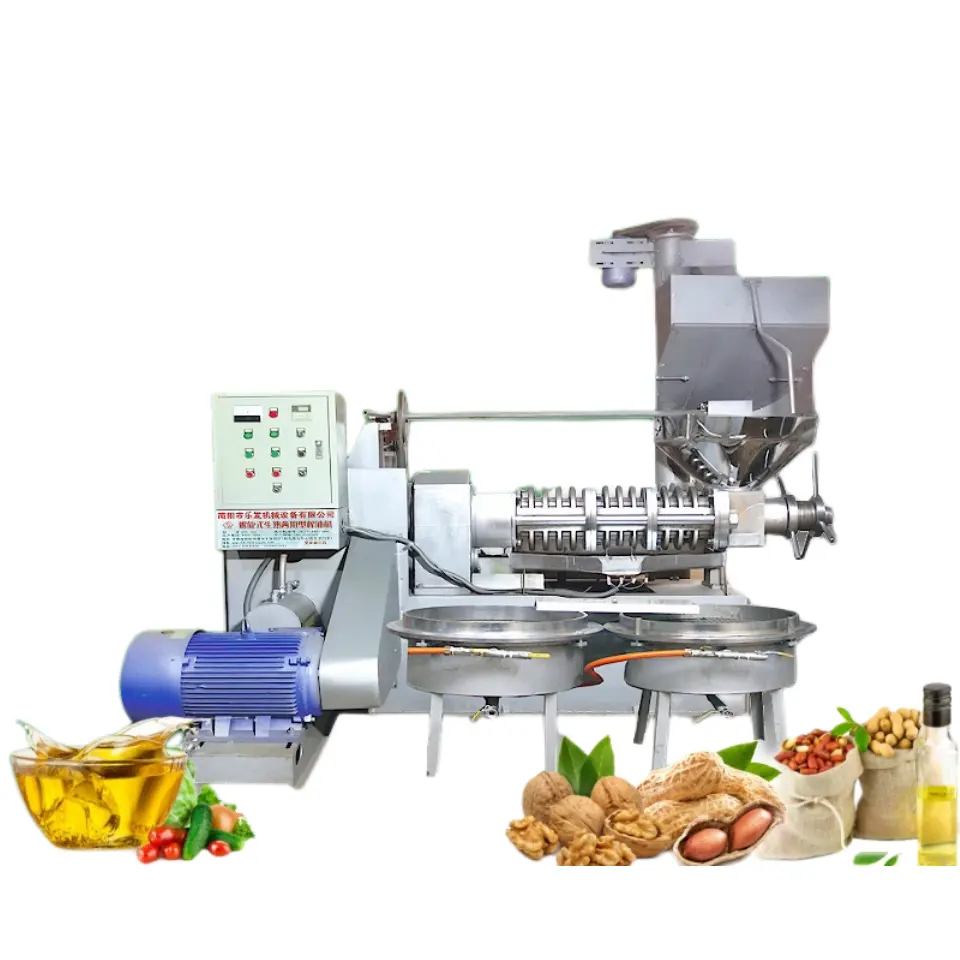 Essential Olive Oil Extraction Machine Cold Press 6yl 165 Screw Oil Press Machine For Sale
