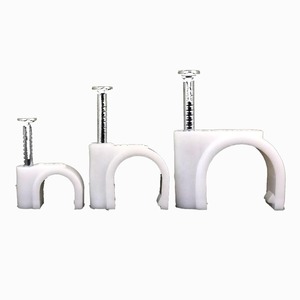 OEM Full Size <strong>Wall</strong> Cable Clip <strong>Nail</strong> for Fasten Telephone Wire Circle <strong>Nail</strong> Clap Cable Wire Clip From Factory - Product Image 2