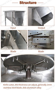 Roestvrijstalen Amandelpindasnijmachine Snijmachines - Product Image 2