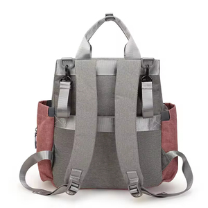 <span class=keywords><strong>Sac</strong></span> à <span class=keywords><strong>dos</strong></span> bon marché promotionnel en gros en polyester matelassé pour couches pour bébés <span class=keywords><strong>sac</strong></span> de maternité portable simple pour maman de voyage - Product Image 3