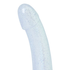 Die Fabrik Produziert Halbtransparente Gelee-Glitzer Glänzende Silikon-Dildos - Product Image 4