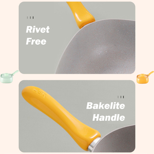 Juego de sartenes de granito de gran venta, juegos de ollas de cocina cuadradas, utensilios de cocina antiadherentes, juego de utensilios de cocina de aluminio de cerámica con tapa de aluminio - Product Image 3