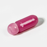 Botol Lip Gloss Silinder Lucu 5ml Warna Jelly Baru dari Pabrik, Tabung Lip Oil Kosong dengan Tongkat Aplikator Besar Grosir