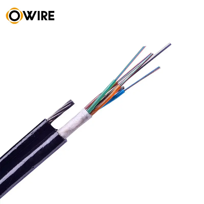 Owire – câble Fiber optique Gytc8s Gytc8a, figurine 8 Fiber optique 36 96 Hilos cores 6 12 24 48 72 144 288
