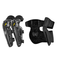 Genouillère en fibre de carbone pour moto Genouillères de Motocross à coque dure pour équipement de protection Coudières et genouillères