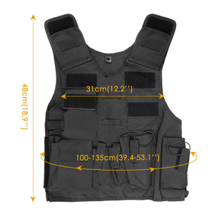 เสื้อกั๊กยุทธวิธี ARTEX ระบายอากาศได้ดี แบบ Molle สำหรับเจ้าหน้าที่รักษาความปลอดภัย ล่าสัตว์ กิจกรรมกลางแจ้ง เกม CS ฝึกซ้อม แจ็คเก็ตปลดเร็ว - Product Image 2