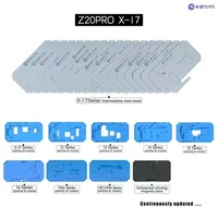 Plateforme de soudage MiJing Z20 Pro pour la réballing de la carte mère de la couche intermédiaire X-17 Pro Max avec pochoir