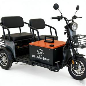 Batería de Fosfato de Hierro y Litio Ligera y Duradera, 60V/72V 50Ah, Batería Recargable de Ciclo Profundo LiFePO4 - Product Image 1