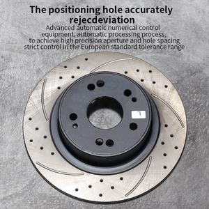 Rotor de frein à disque de frein de voiture de pièce d'auto flottante personnalisée silencieuse pour Nissan 100 NX 180SX 240SX Chuki 240SX Kouki Zenki 280Z - Product Image 4