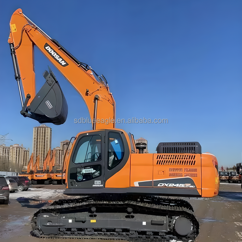 Used Construction Machinery 24ton Doosan 245 225 200 Hydraulic Crawler Excavator for Sale