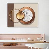Tableau Mural Décoratif Moderne, Image Artistique Murale, Peinture Abstraite Imprimée sur Toile, Peinture de Luxe