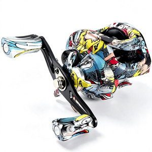 Moulinet de pêche Luya Baitcasting, rapport de transmission 6.3:1, alarme de frein, lancer longue distance, nylon + métal, 2 roulements, pêche à la ligne en rivière et lac - Product Image 1
