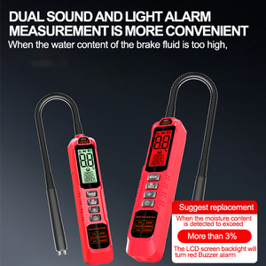 正確なオイル品質チェックペンユニバーサルブレーキ流体テスターLCDディスプレイサウンドライトアラーム車のブレーキテスト用自動シャットダウン - Product Image 5