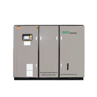Compresseur d'air à vis lubrifié Never Go Flat ultra silencieux à 2 étages, réservoir de 50/80 gallons, 70/90 CFM, 5000 PSI, avec moteur 220V